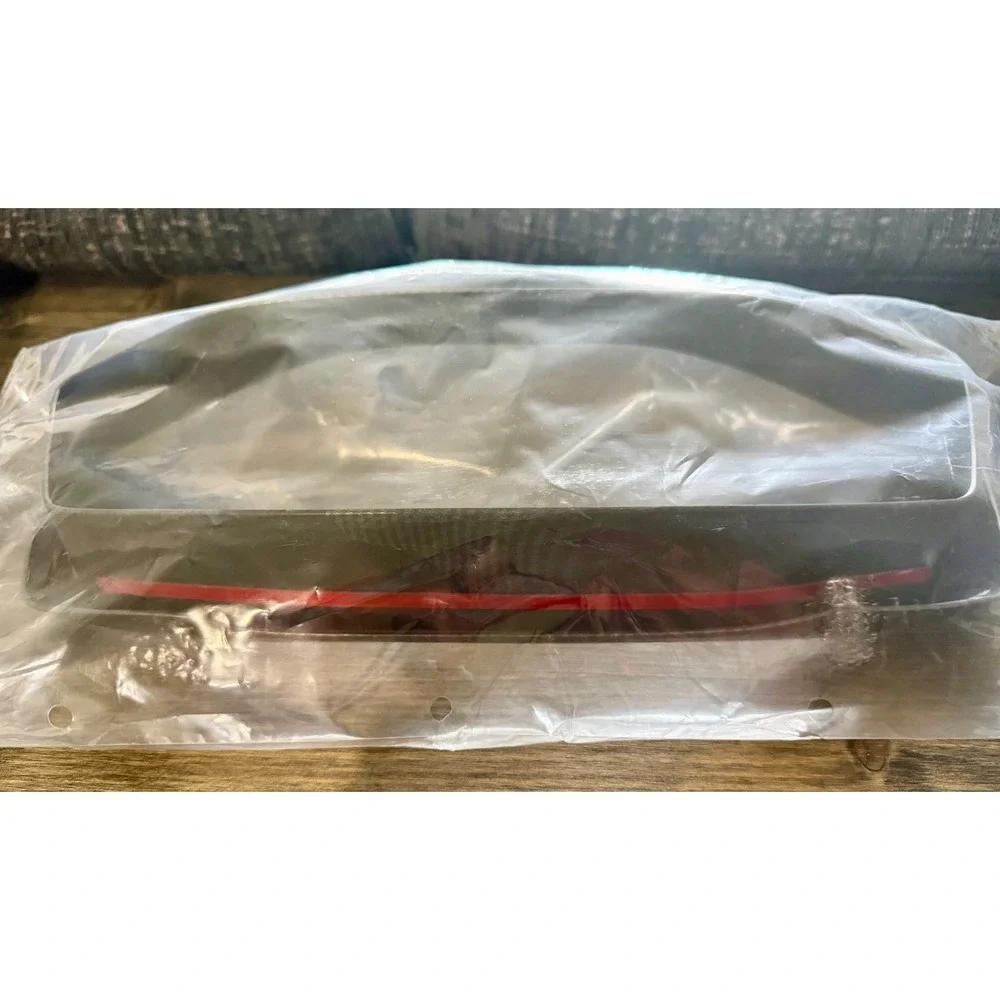 BMW Exhaust Pipe Cover Trim X5 X6 X7 Carbon Fiber Pattern NEW 1 Piece Exterior